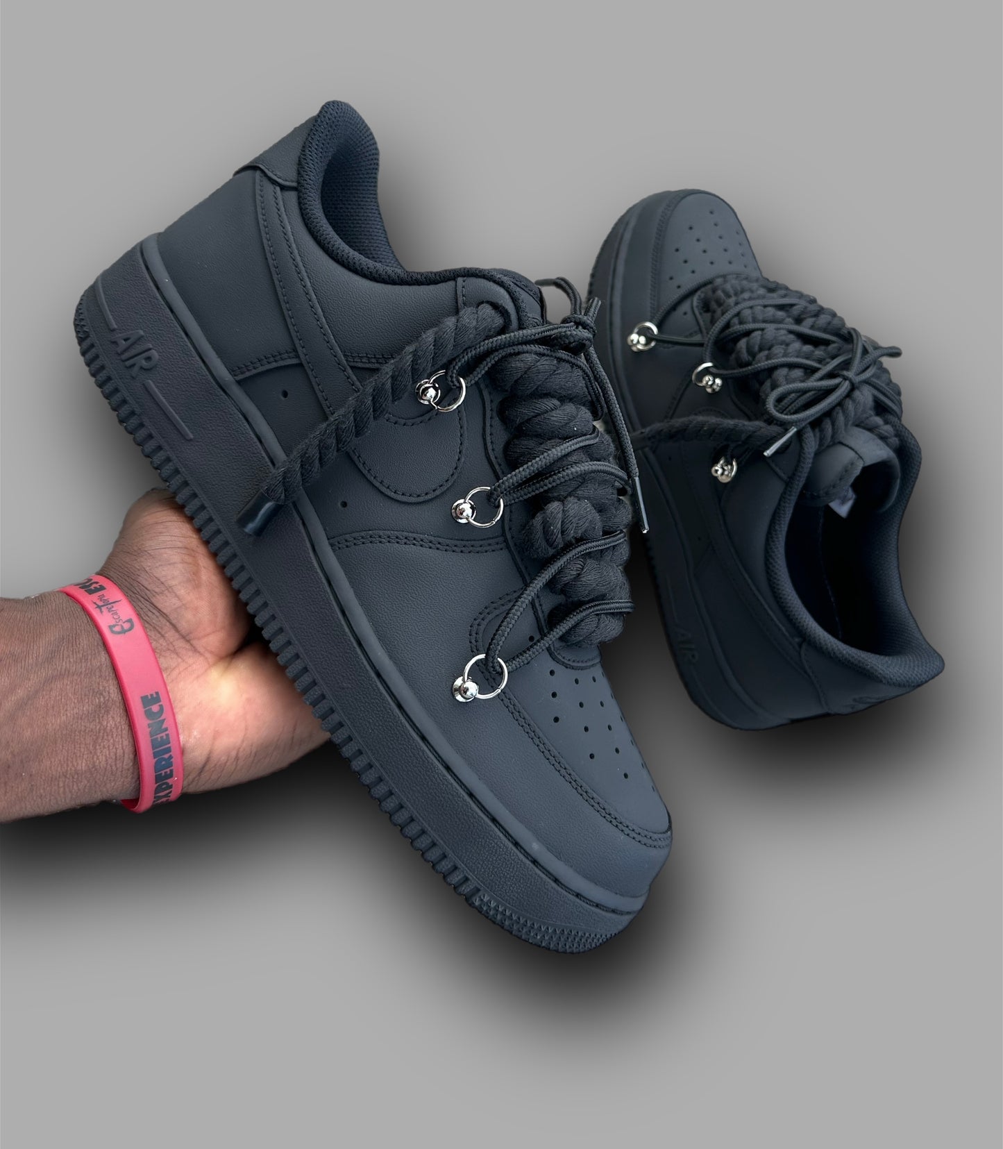 Matte Black Custom AF1s