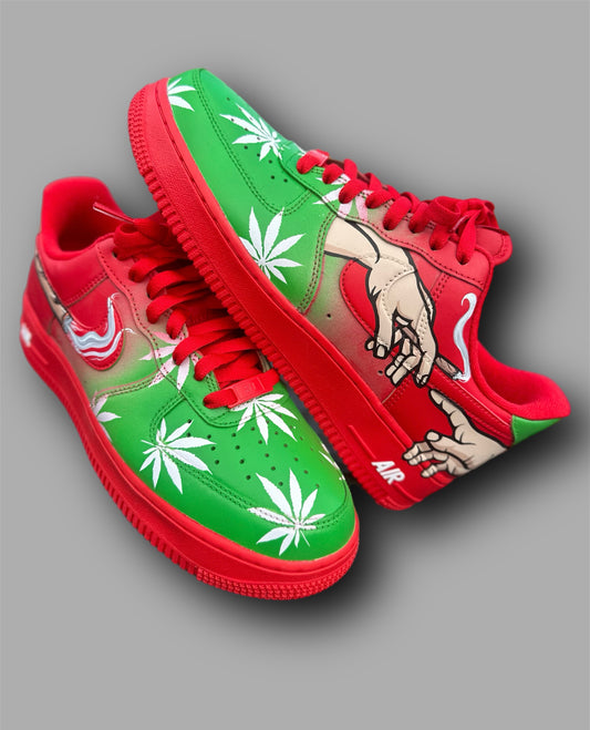 Red 4/20 Custom AF1