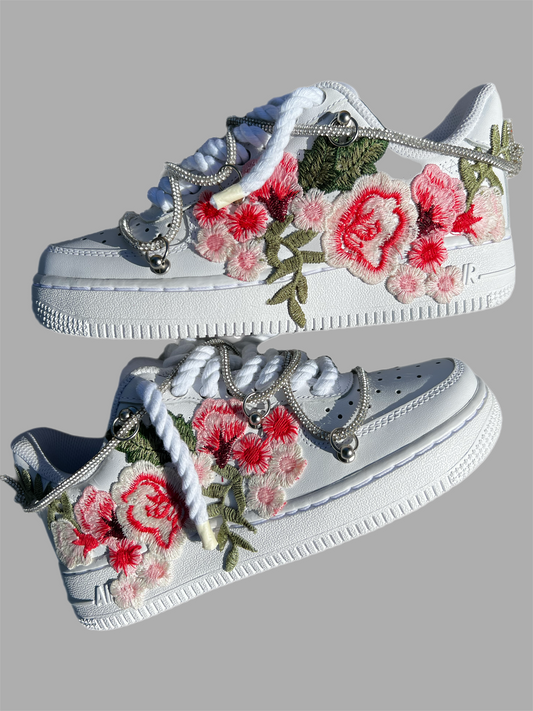 Pink Floral Custom AF1